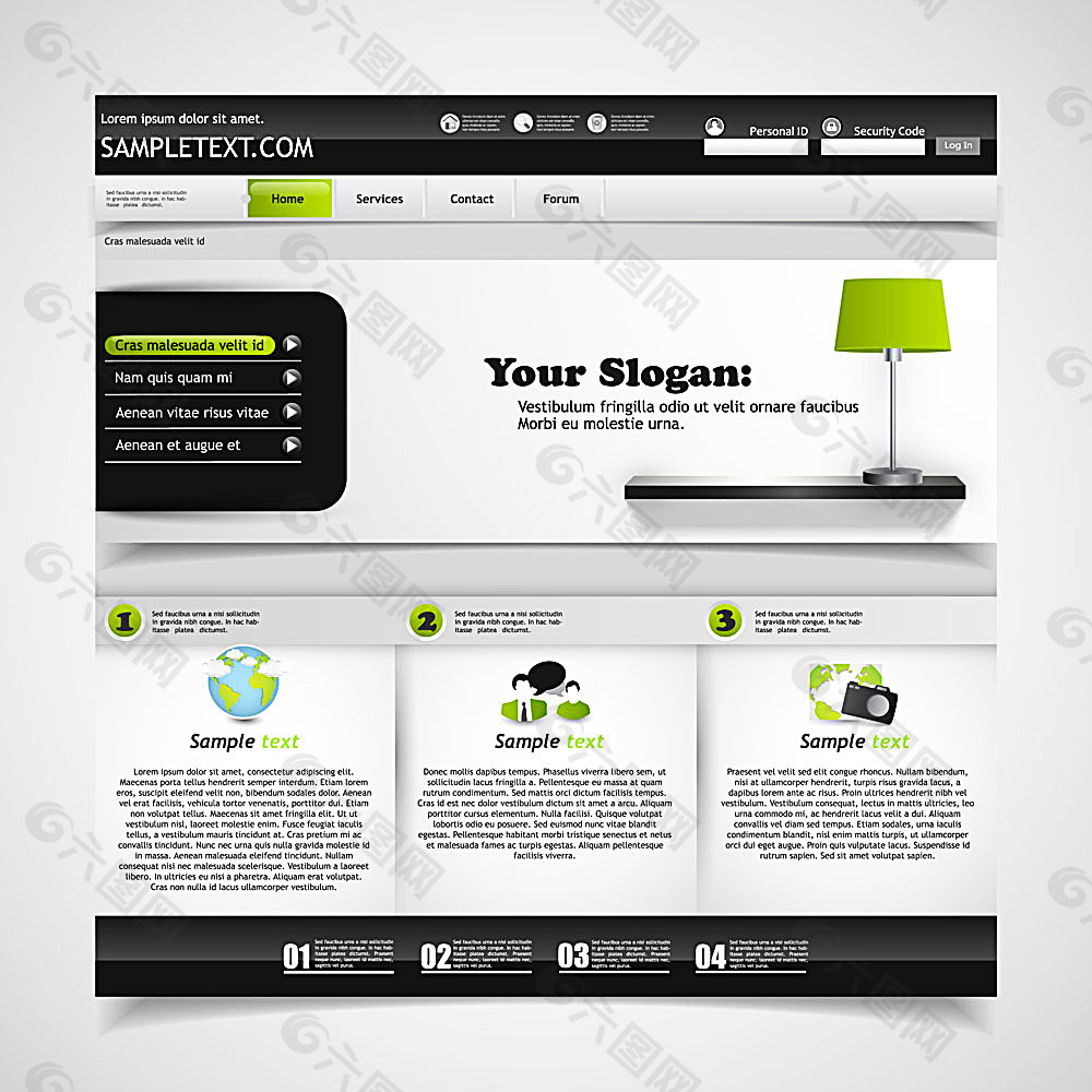 6個頁面的網(wǎng)頁設(shè)計成品 從單頁制作到多頁項目的完全教程